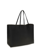 Fendi Medium Roll Roman leather Shopping Bag - Nero+Moro