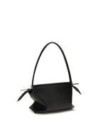 Loewe Whisker glazed calfskin Shoulder Bag - Black