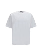 Dolce & Gabbana Cotton T-shirt with regular fit - White Ottico