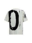 Maison Margiela Number 10 print cotton T-shirt - Off White
