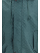 Gucci Reversible cotton ripstop Jacket - Petrolium