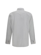 Saint Laurent Striped Shirt with button fastening - Beige