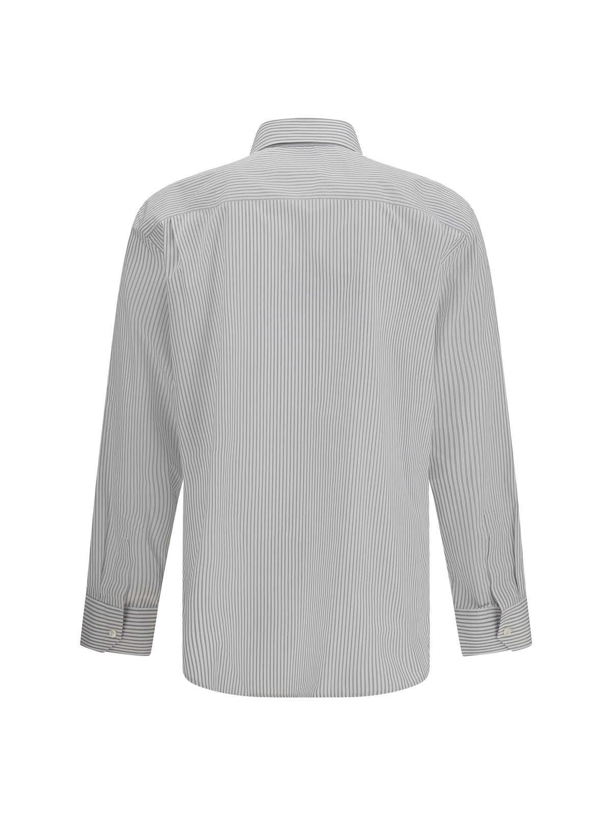 Saint Laurent Striped Shirt with button fastening - Beige