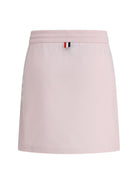 Thom Browne Cotton Mini Skirt - Lt Pink