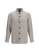 Zegna Cashmere, linen, and silk Overshirt - 054