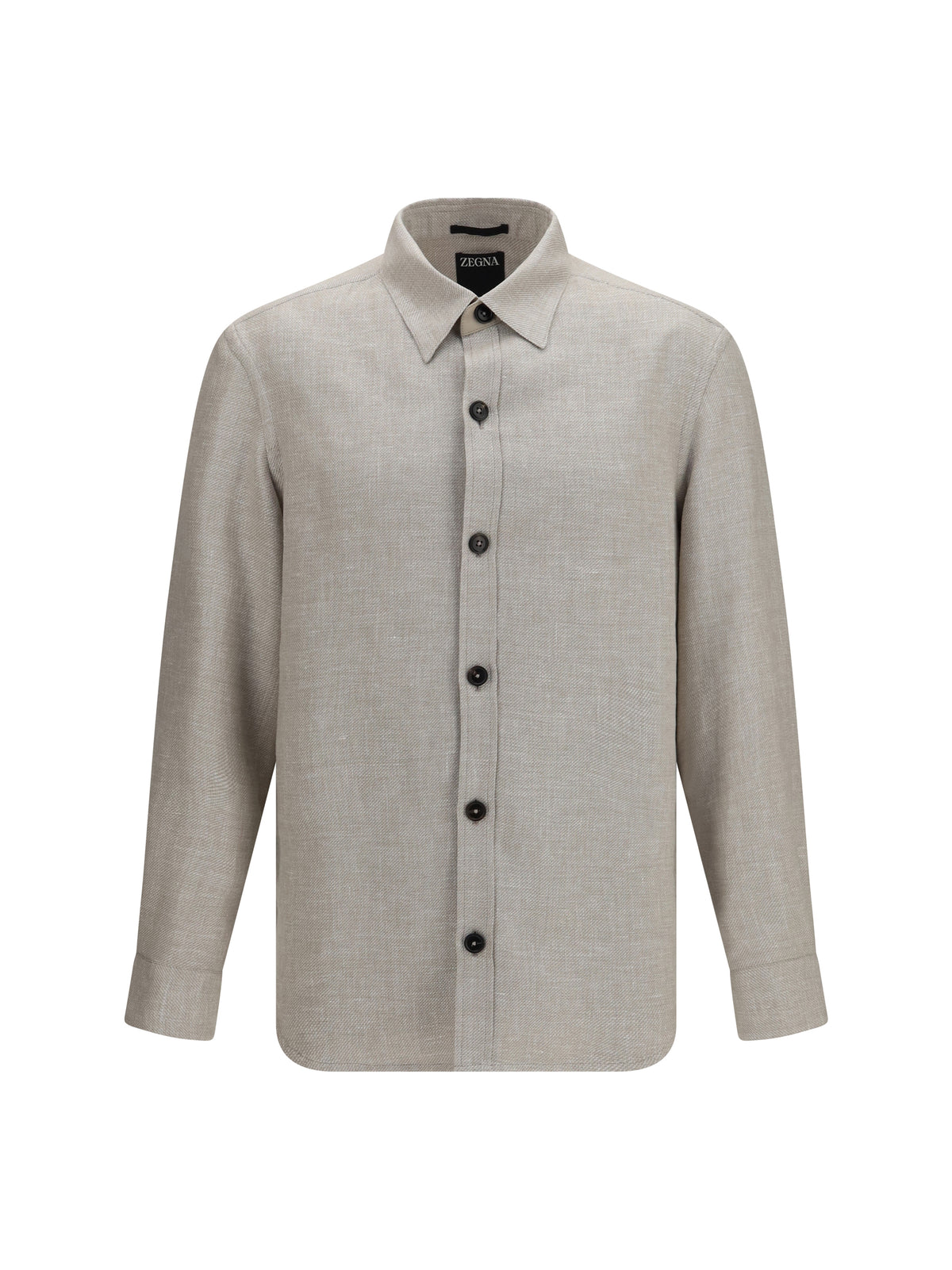 Zegna Cashmere, linen, and silk Overshirt - 054