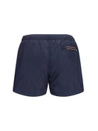 Moncler Logo Swim Shorts - Navy