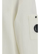 C.P. Company Crewneck Sweatshirt - Gauze White