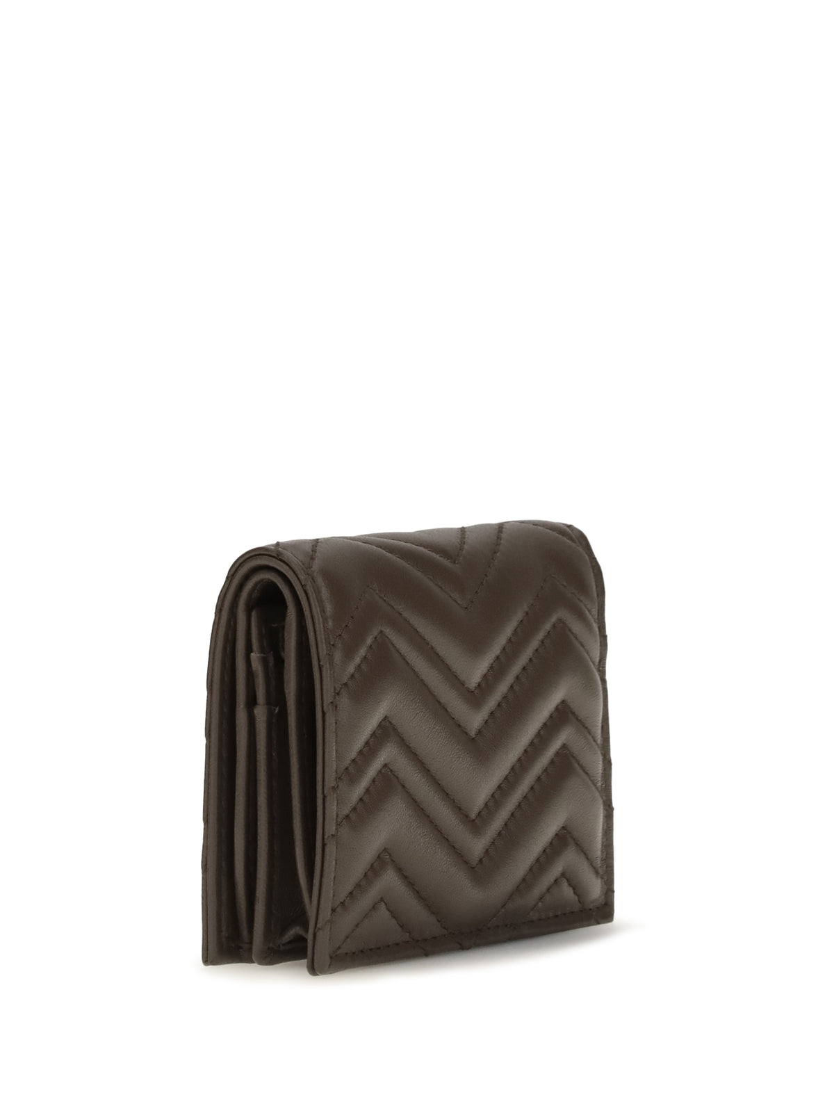 Gucci Small GG Marmont Wallet - Toasted/Toasted