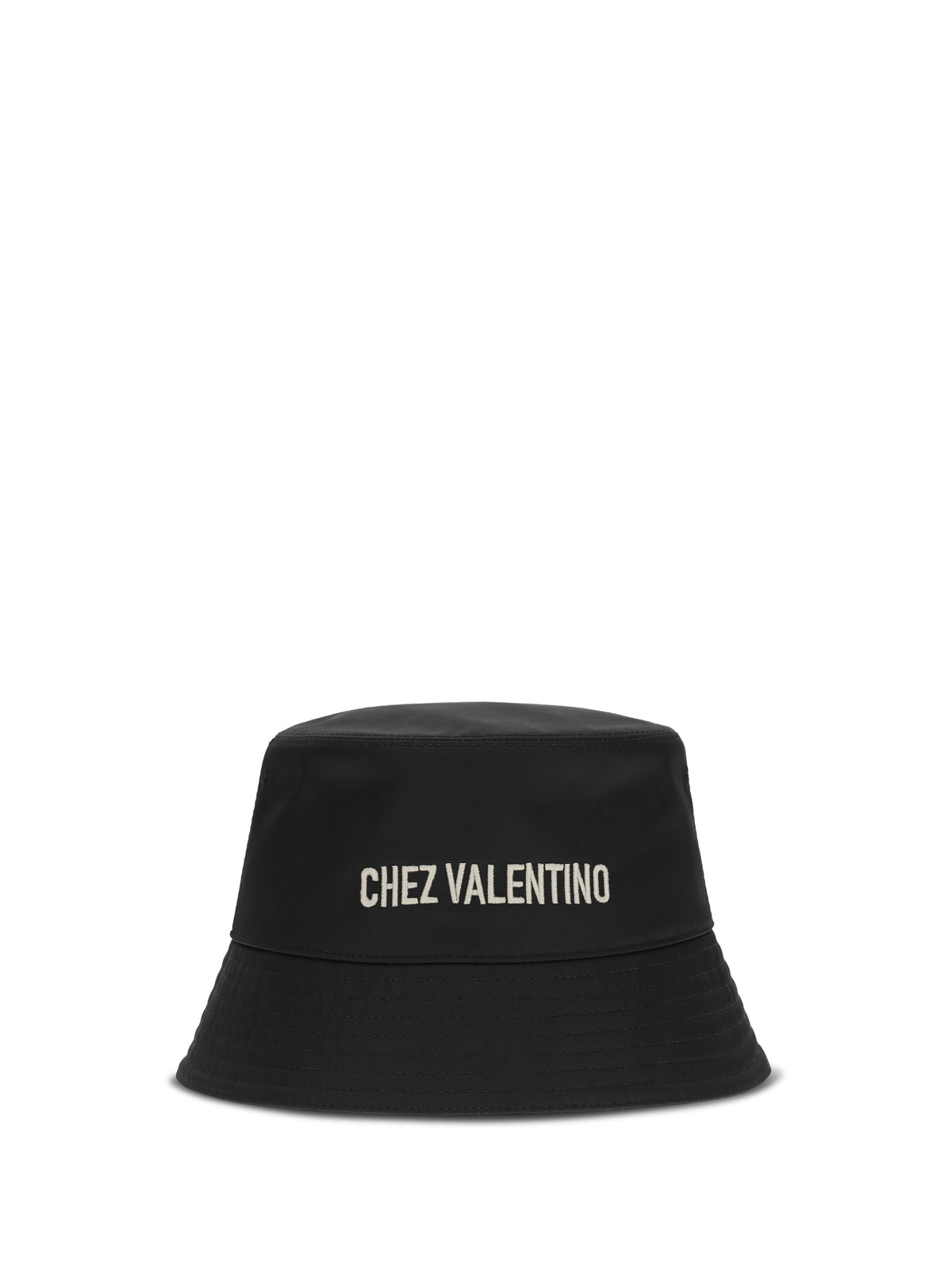 Valentino Garavani Chez Valentino Bucket Hat - Black/Burro