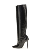Dolce & Gabbana Calfskin Tall Boots - Black
