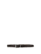 Brunello Cucinelli Braided leather Belt - Testa Di Moro