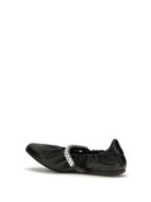 Jimmy Choo Jade Ballerinas - X Black/Crystal