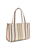 Chloé Woody Loop canvas Tote Bag - Beige