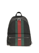 Gucci Large Web Backpack - Nika Blk Vrv/Blk/T.G