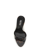 Paris Texas Lidia patent leather Mules - Tortoise