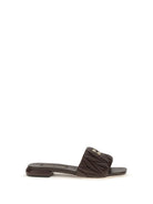 Miu Miu Matelassé nappa leather Sandals - Radica