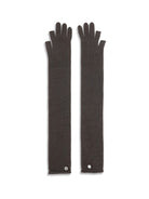 Rick Owens Long fingerless wool Gloves - Drkdust