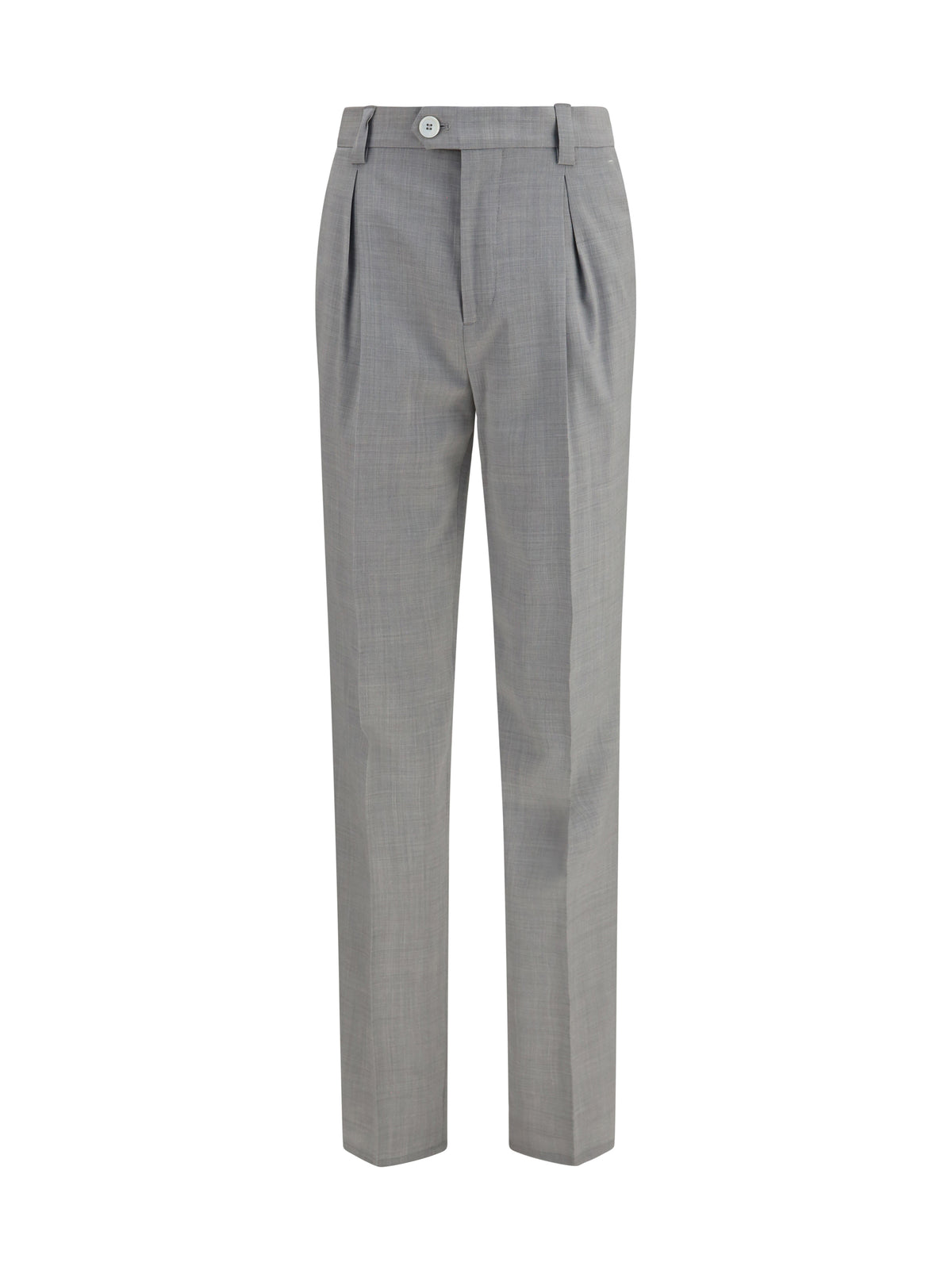 Brunello Cucinelli Dynamic wool Pants - Pearl
