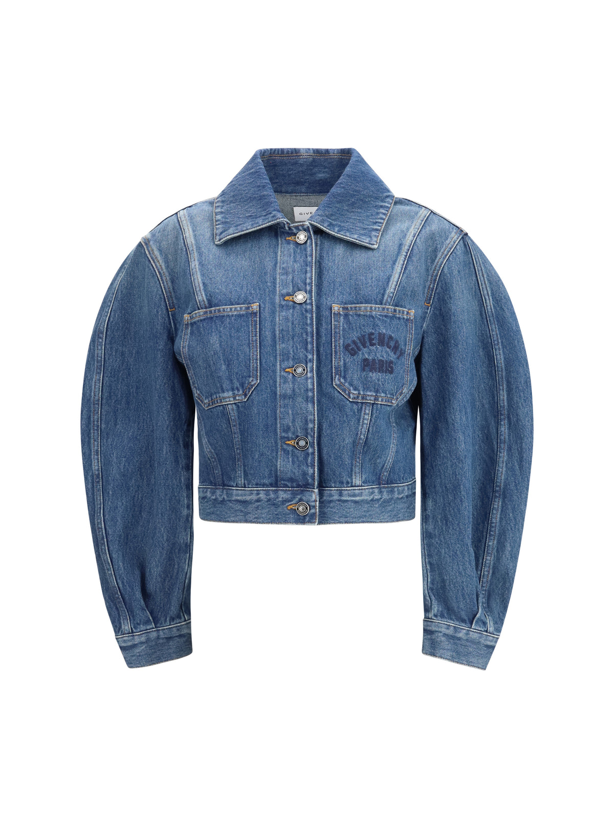 Givenchy Denim crop Jacket - Medium Blue