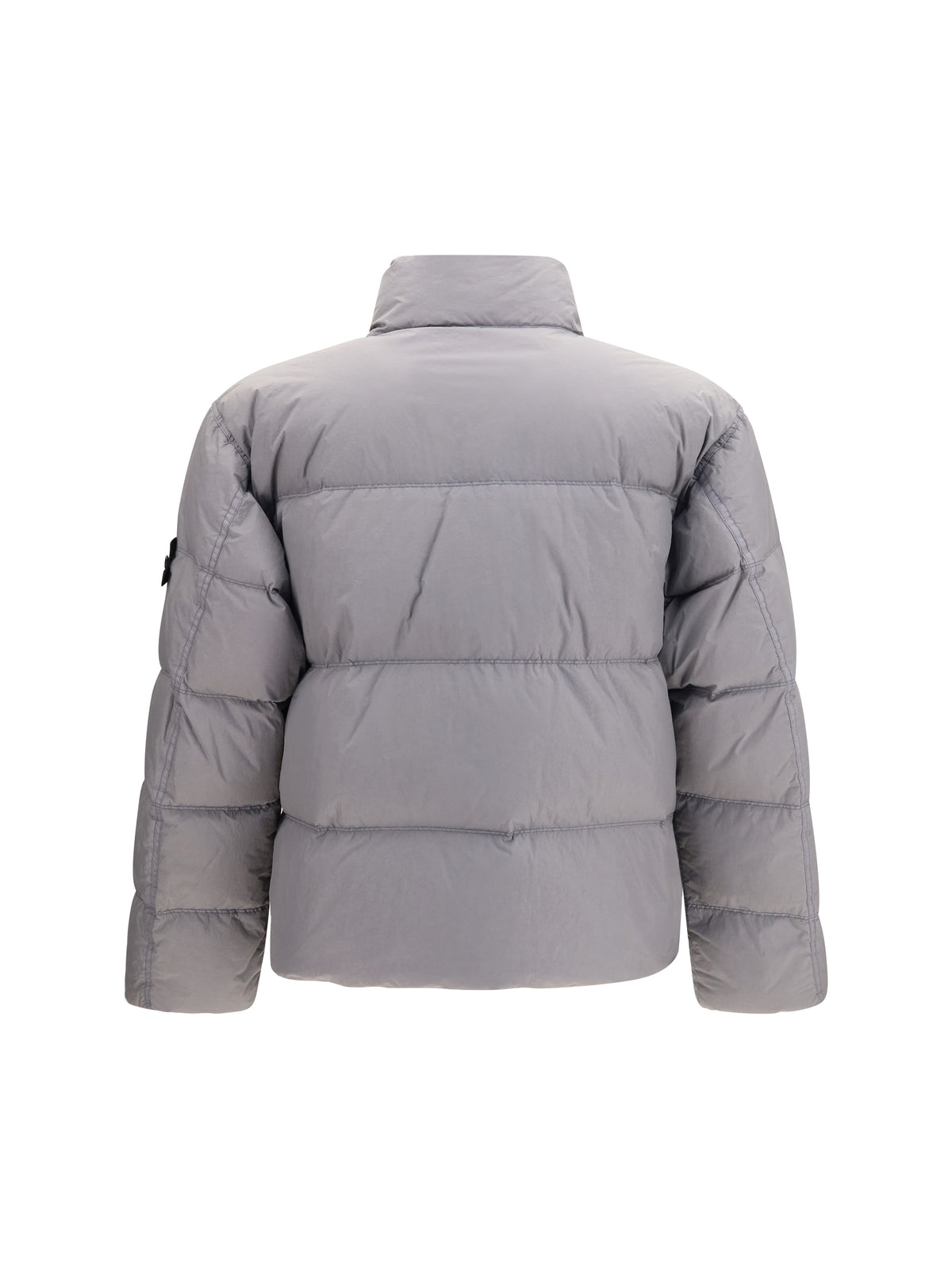 Stone Island Quilted high-neck Puffer Jacket - Grey
