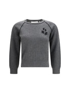 Marant Étoile Loriby logo Sweater - Anthracite/Black