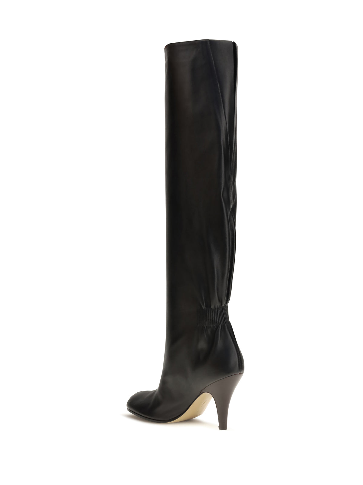 Phoebe Philo Leather High Boots - Black