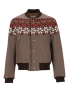 Dries Van Noten Valtor Wool Blend Bomber Jacket - Grey