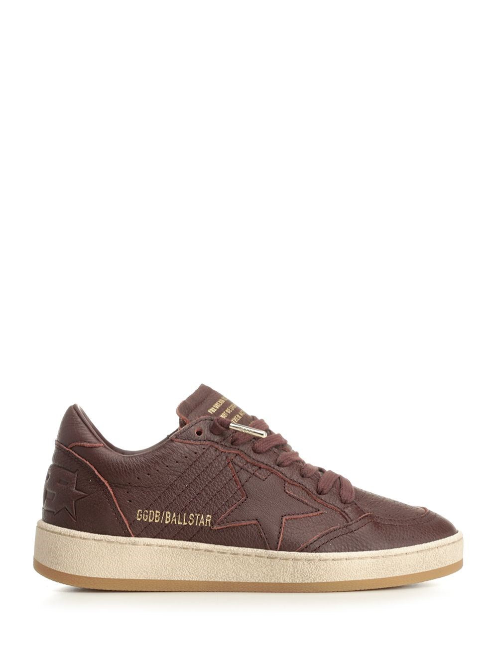 Golden Goose "Ball Star" Sneakers - Red