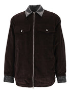 Bottega Veneta Cotton Corduroy Shirt Jacket - Brown