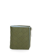 Bottega Veneta Intrecciato Bi-Fold Wallet - Green