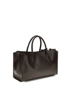 Givenchy Medium Antigona Catchall glossy grained leather Handbag - Chocolate