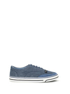 Dolce & Gabbana DG Sailing linen Sneakers - Carta Zucchero/Avio