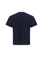 Givenchy Cotton T-Shirt with logo patch - Dark Navy