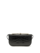 Tom Ford Crocodile-print leather Shoulder Bag - Black