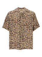 Valentino Garavani Silk Bowling Shirt - Animal Print