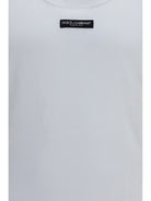 Dolce & Gabbana Marcello stretch-cotton Tank Top - White Ottico