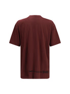 Comme des Garçons SHIRT Short-sleeved cotton crewneck T-shirt - Purple