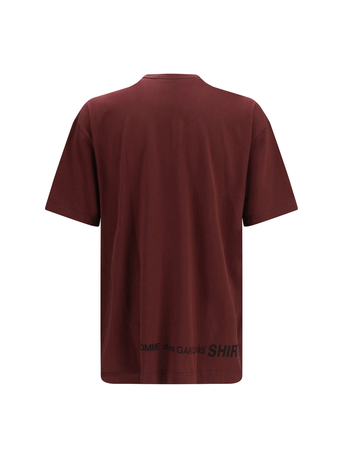 Comme des Garçons SHIRT Short-sleeved cotton crewneck T-shirt - Purple
