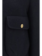 Thom Browne Cropped virgin wool Jacket - Navy
