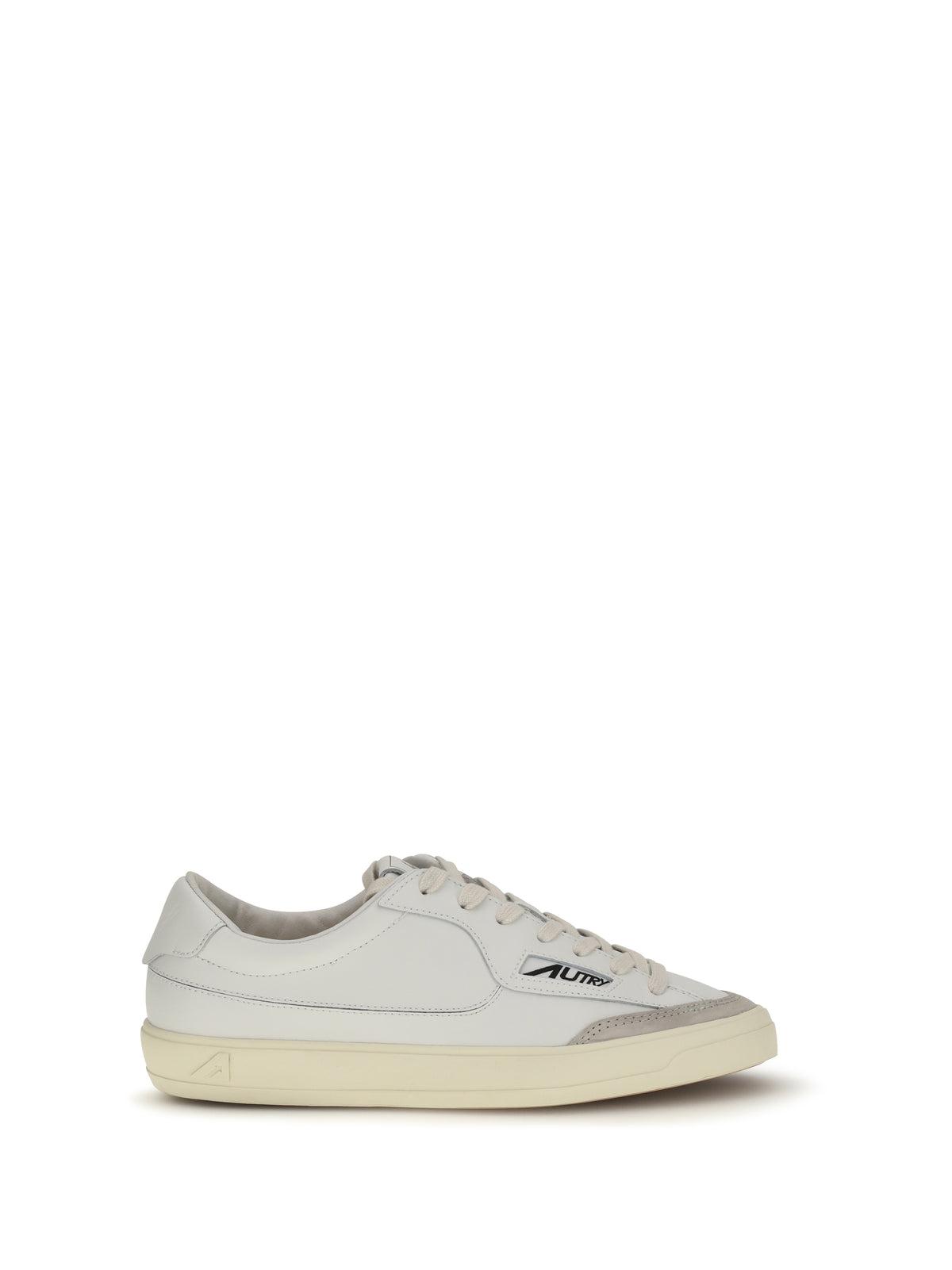 Autry Windscape Low leather Sneakers - White/White