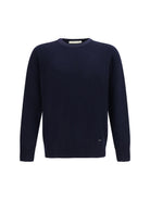 Brooksfield Crewneck Sweater - Blue Dark