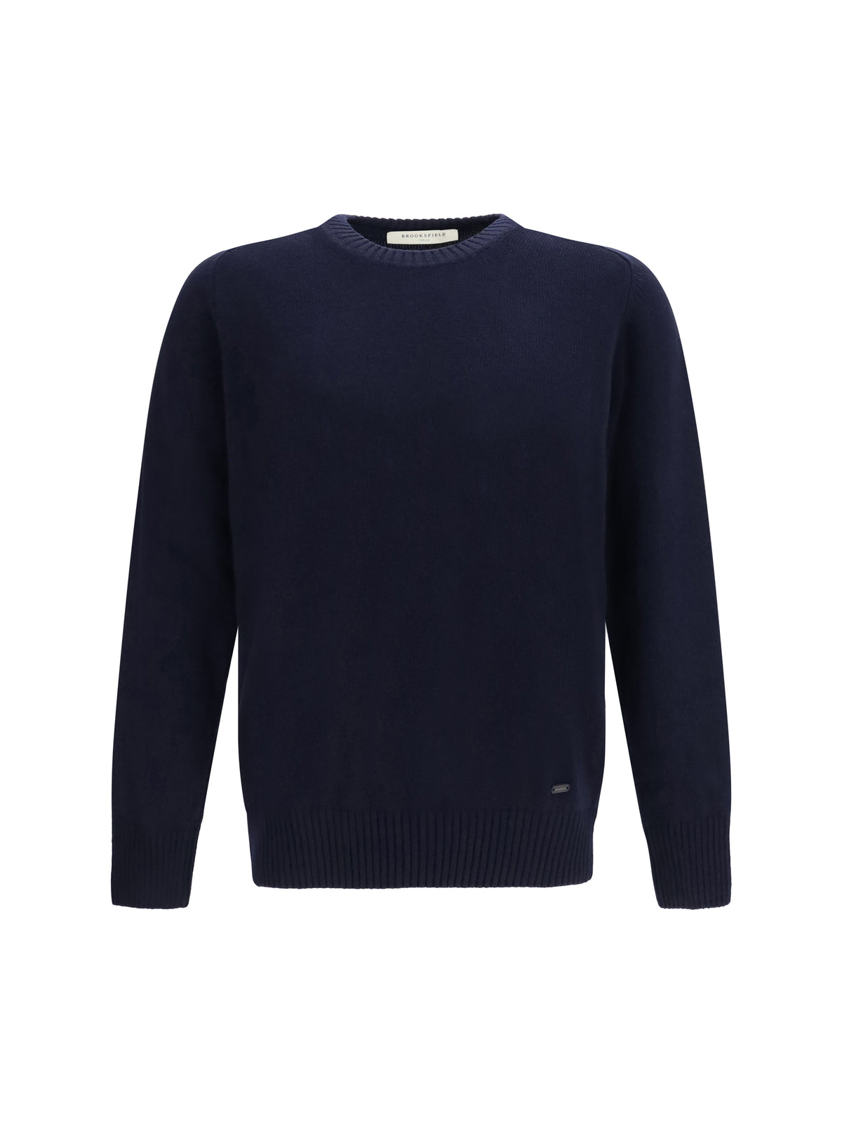 Brooksfield Crewneck Sweater - Blue Dark