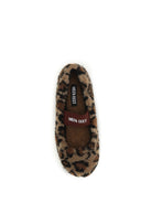 Moon Boot Leopard teddy Ballerinas - Cognac/Cocoa