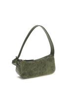 Bottega Veneta Nodo Shoulder Bag - Green Tweed-Gold