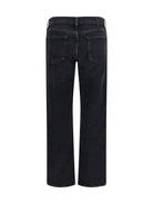 Citizens Of Humanity Savannah Cigarette Jeans - Stormy (Dk Black Clean)