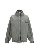 The Attico High-neck Bomber with zips - 700
