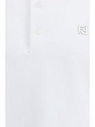 Fendi Cotton Polo - White