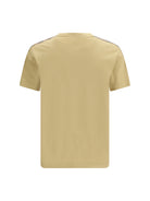 Burberry T-shirt with Check trims - Flax
