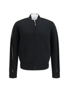 Givenchy Stretch wool-blend Cardigan - Black/White